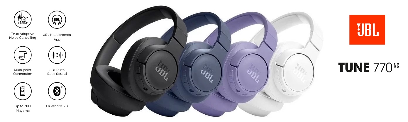 هدفون بلوتوثی جی بی ال مدل JBL Tune 770 NC