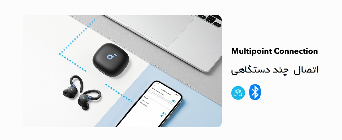 هندزفری بلوتوثی انکر مدل Soundcore Sport X20