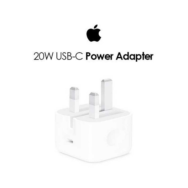 آداپتور شارژ 20 وات اپل اورجینال 20W USB-C Power Adapter