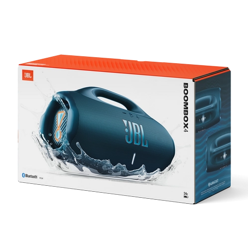 اسپیکر جی بی ال مدل BoomBox 4 آبی