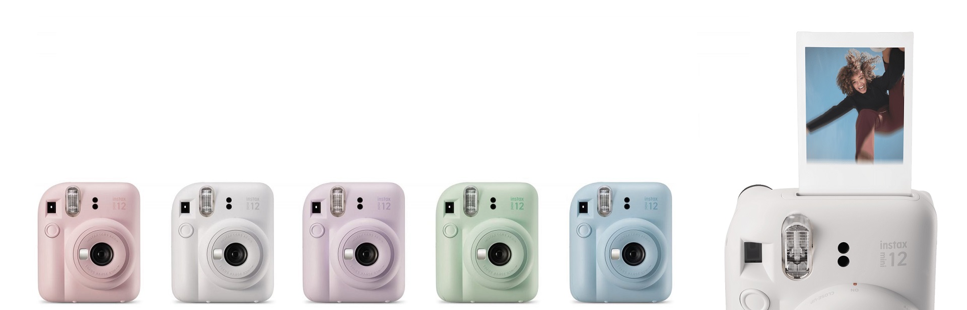 دوربین عکاسی چاپ سریع فوجی فیلم مدل Instax Mini 12
