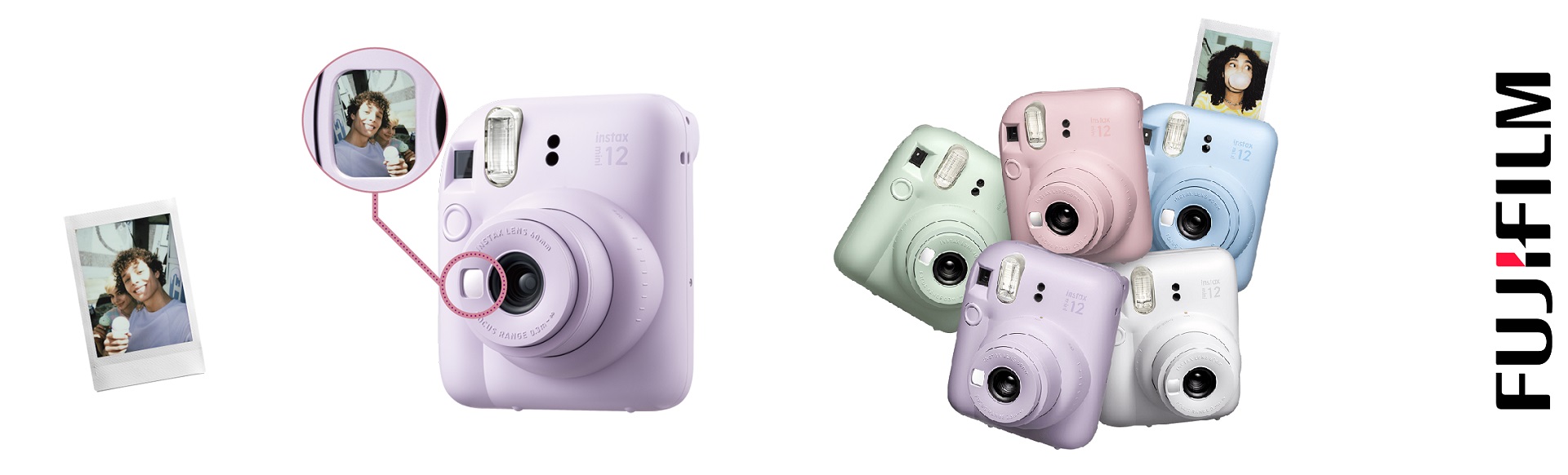 دوربین عکاسی چاپ سریع فوجی فیلم مدل Instax Mini 12