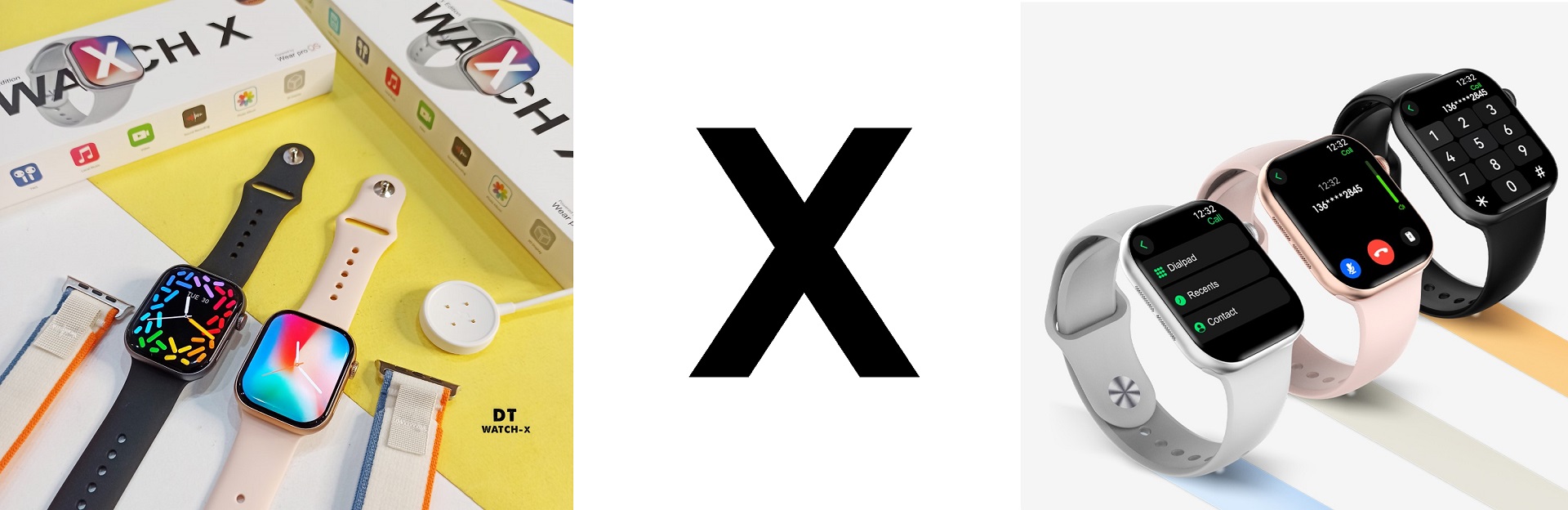 ساعت هوشمند دی تی نامبر وان مدل watch x