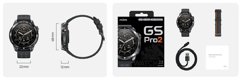 ساعت هوشمند میبرو مدل Gs pro2