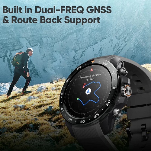 GPS دوفرکانسه و امکانات طبیعت گردی Mibro GS Explorer S