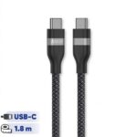 کابل تبدیل USB-C به USB-C انکر مدل A82E2 طول 1.8 متر با توان 240 وات